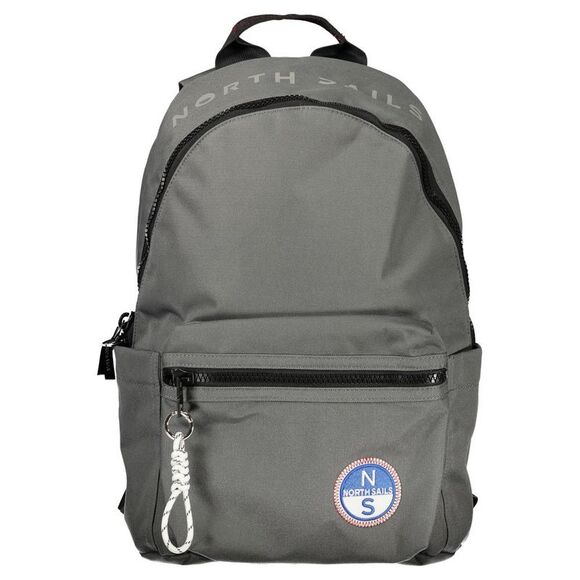 North Sails Grigio Polyester Men Men's Backpack